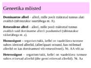 mendeli i ja ii seadus-2 #3