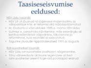 Eesti taasiseseisvumine ja sündmused #2