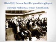 Eesti taasiseseisvumine ja sündmused #22