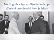 Eesti taasiseseisvumine ja sündmused #38