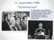 Eesti taasiseseisvumine ja südmused #16
