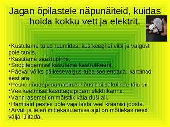 Keskkonnasõbralik õpetaja #4