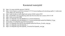 Kosmoselennud ja uuringud #19