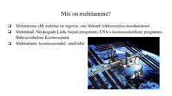 Kosmoselennud ja uuringud #3