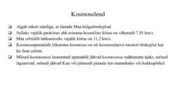 Kosmoselennud ja uuringud #4