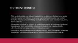 Kontori-ja büroo esitlus #7