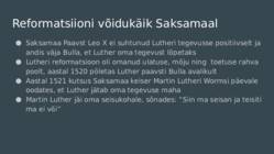Reformatsioon ja selle teke põhjused #8