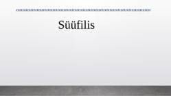 Süüfilis