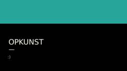 Opkunsti põhimõtted