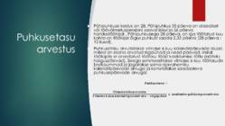Töötasuarvestus - konspekt #3