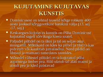 PÜHAK DOMINICUSE powerpoint esitlus #4