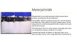 Õpimapp Eritehnikad kunstiõpetuses #3