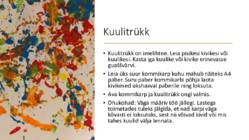 Õpimapp Eritehnikad kunstiõpetuses #6