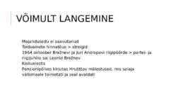 Nõukogude Liit Hruštšovi ajal ettekanne #12