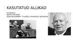 Nõukogude Liit Hruštšovi ajal ettekanne #13