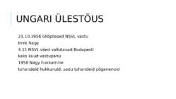 Nõukogude Liit Hruštšovi ajal ettekanne #8