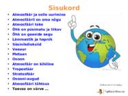 Atmosfääri koostis ja ehitus #2