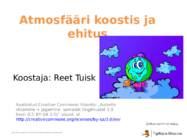 Atmosfääri koostis ja ehitus