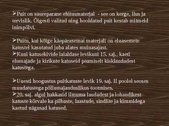 Puitkatus #2