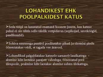 Puitkatus #13