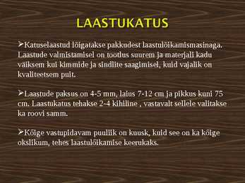 Puitkatus #8