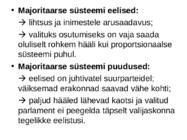 Valimissüsteemid #6