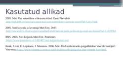 Mati Unt- Sügisball- #17