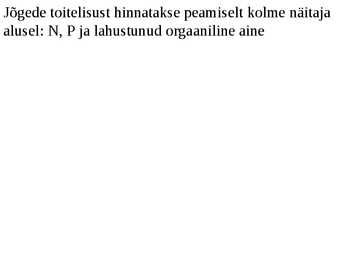 Loeng Eesti vooluveekogud #11