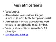 hüdrosfäär #7