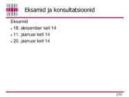 Algoritmid kokkuvõte #2