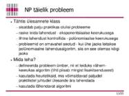 Algoritmid kokkuvõte #13