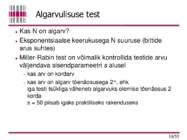 Algoritmid kokkuvõte #18