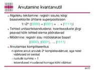 Algoritmid kokkuvõte #46