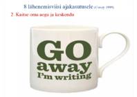 Tõhus ajakasutus #4