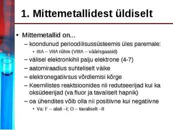 Mittemetallidest üldiselt slideshowna #2