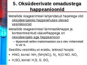 Mittemetallidest üldiselt slideshowna #13