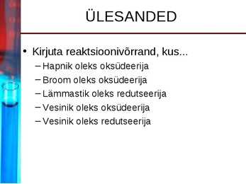 Mittemetallidest üldiselt slideshowna #22