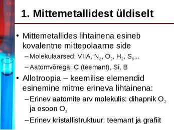 Mittemetallidest üldiselt slideshowna #4