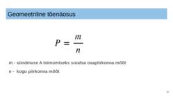 Tõenäosusteooria 11 klass #16