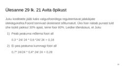 Tõenäosusteooria 11 klass #18