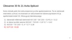 Tõenäosusteooria 11 klass #19