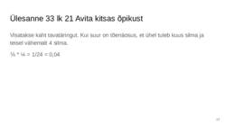 Tõenäosusteooria 11 klass #22