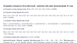 Tõenäosusteooria 11 klass #43