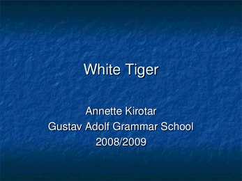 White Tiger