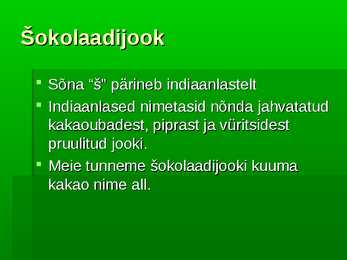 Šokolaad #5