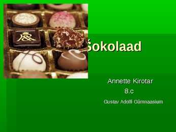Šokolaad