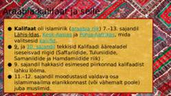 Araabia maad esitlus #16