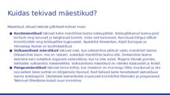 Mäestike teke #2