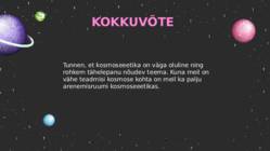 Kosmose vallutamine ja selle eetika #18