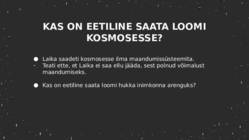Kosmose vallutamine ja selle eetika #8